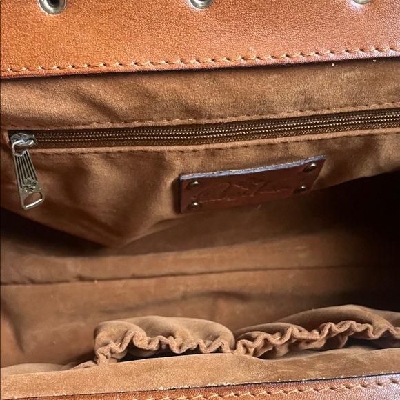 Patricia Nash Ferrara Leather Satchel - Picture 10 of 14